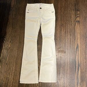 Cute y2k White jeans from candies